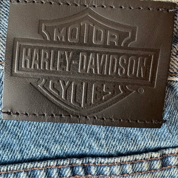 Harley-Davidson heavyweight traditional Fit Blue Jeans. NWT, Sz 42 - Picture 4 of 9